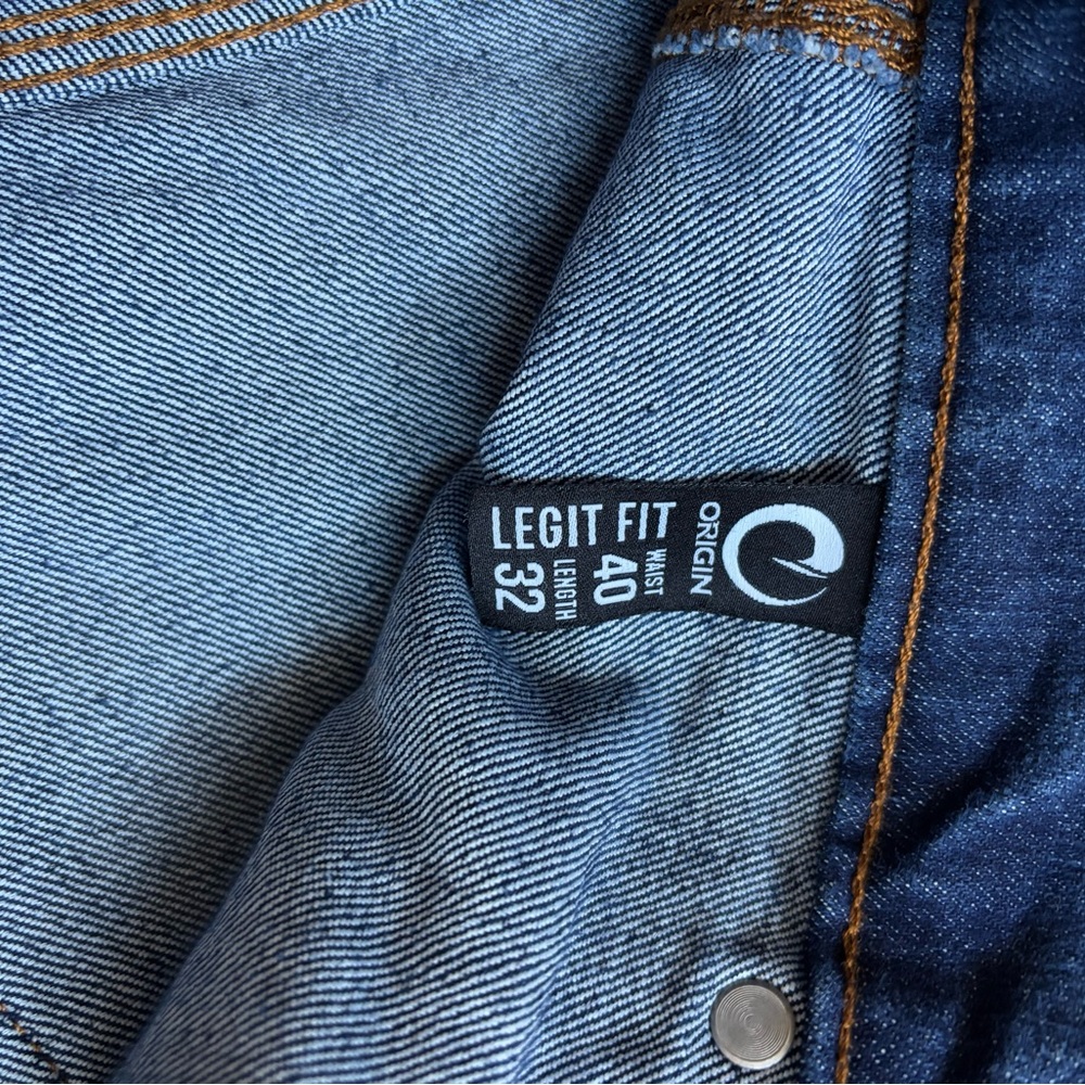 Mens Origin work jeans legit fit(straight) size 40/32